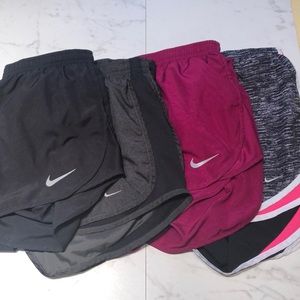 NIKE. dry fit running shorts